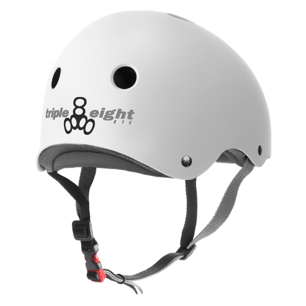 Triple 8 THE Certified Helmet SS Matte White