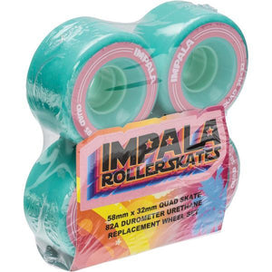 Impala Wheels - 4 Pack (Aqua)