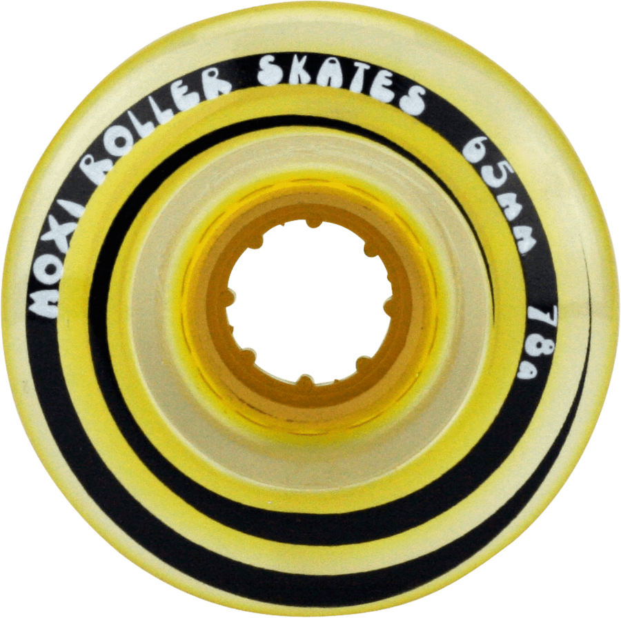 Moxi Gummy Wheels - 4 Pack (Yellow)