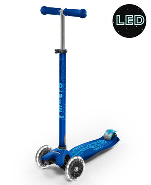 Maxi Micro Scooter LED (Navy Blue)