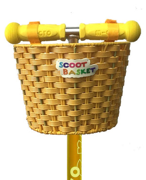 Micro scooter basket