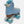 Impala Samira Suede Roller-skate - Dusty Blue