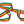 Derby Laces Skate Gear Leash 54 inch (137 cm) Savanna Sunset Stripe