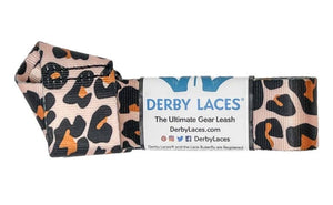 Derby Laces Skate Gear Leash 54 inch (137 cm) Leopard