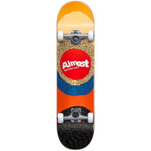Almost Radiate Yellow Complete Skateboard (7.5")
