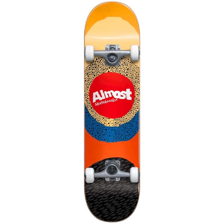 Almost Radiate Yellow Complete Skateboard (7.5")