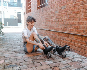 Chuffed Wanderer Roller Skates (Vegan Black)