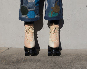 Chuffed Cruiser Roller Skates - Sunrise (Apricot)