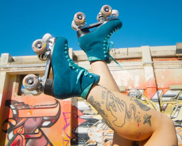 Chuffed Crew Collection Roller Skates (Blue Viper)