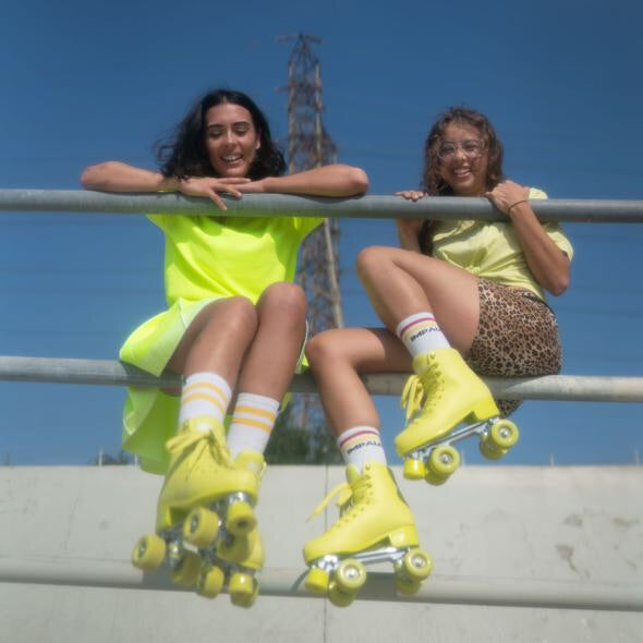 Impala Roller Skates (Voltage Green)
