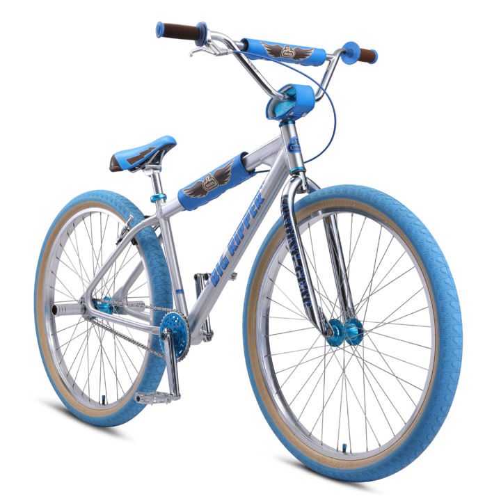 SE Bikes Big Ripper 29" Bike (Ball Burnish Silver)