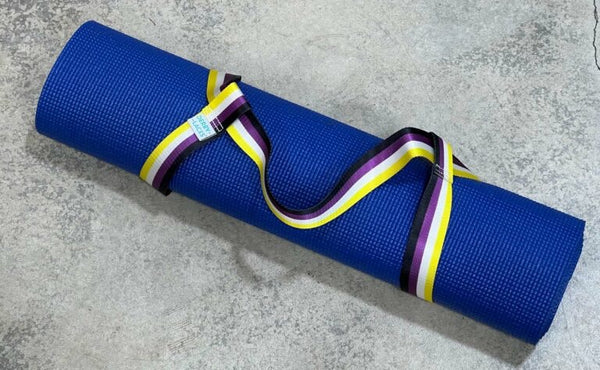 Derby Laces Skate Gear Leash 54 inch (137 cm) NB Stripe