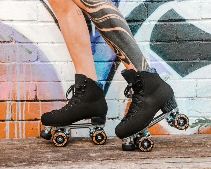 Chuffed Wanderer Roller Skates (Vegan Black)