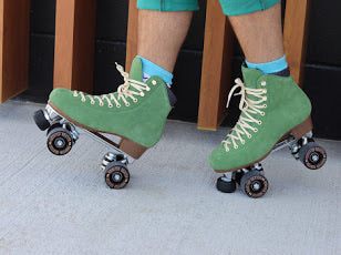 Chuffed Wanderer Roller Skates (Olive Green)