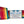 Derby Laces Skate Gear Leash 54 inch (137 cm) Rainforest Sunset Stripe