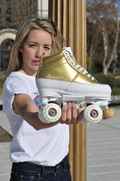 Chaya Roller Skates - Kismet Barbie Patin Gold