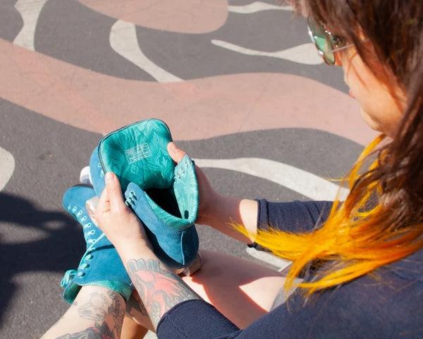 Chuffed Crew Collection Roller Skates (Blue Viper)