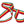 Derby Laces Skate Gear Leash 54 inch (137 cm) Rainforest Sunset Stripe