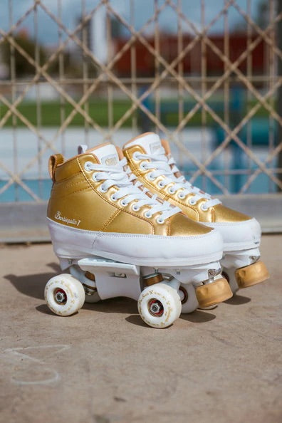 Chaya Roller Skates - Kismet Barbie Patin Gold
