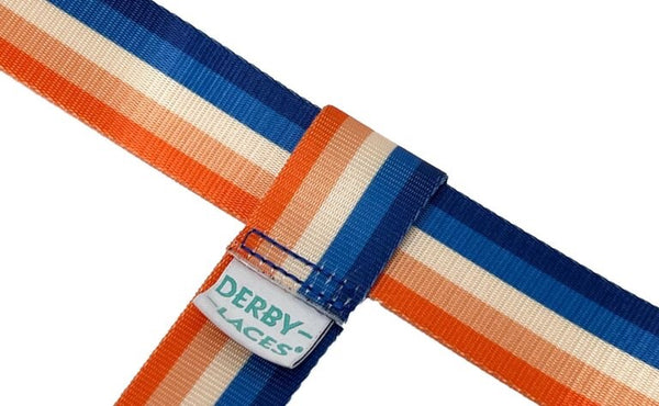 Derby Laces Skate Gear Leash 54 inch (137 cm) Desert Sunset Stripe