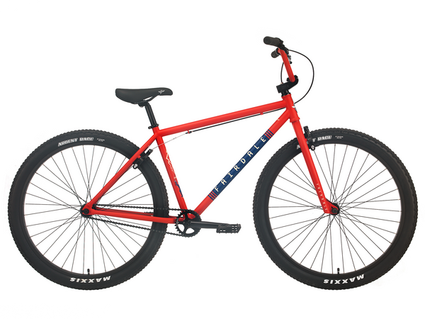 Fairdale TAJ 27.5" Bike (Matt Fire Engine Red)