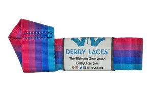 Derby Laces Skate Gear Leash 54 inch (137 cm) Arctic Sunset Stripe