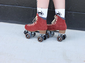 Chuffed Wanderer Roller Skates (Burgundy)