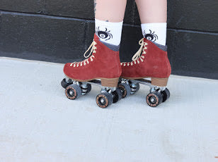 Chuffed Wanderer Roller Skates (Burgundy)