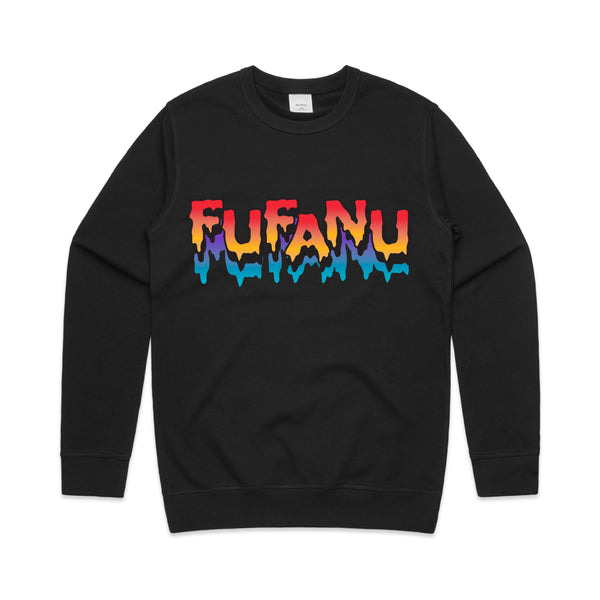 Fufanu Lava Black Crew
