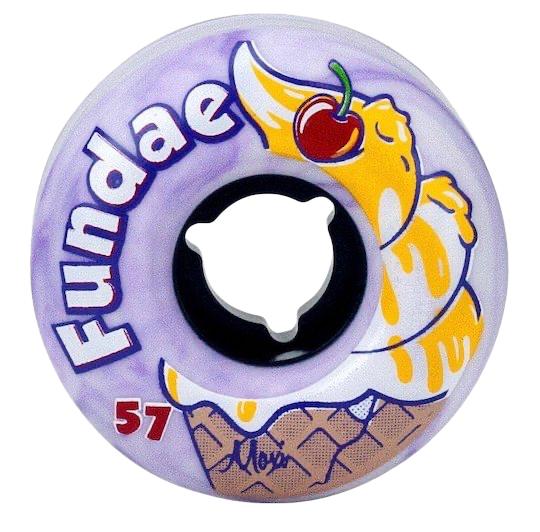 Moxi Fundae Wheels - 4 Pack (Purple)