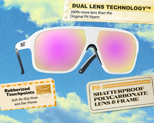 Pit Viper - The Miami Nights Flight Optics Sunglasses