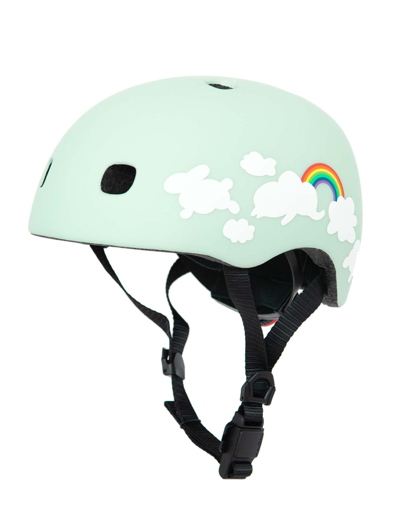 bike helmet with clouds on it Micro Helmets- Clouds – Fufanu