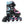 SFR PIXEL INLINE SKATES - BLUE PINK