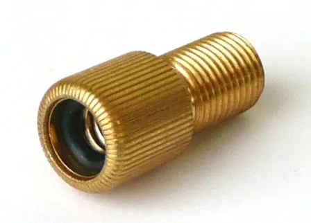 Brass Presta/Schrader Adapter