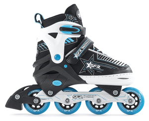 SFR Pulsar adjustable inline skates - Blue/Black