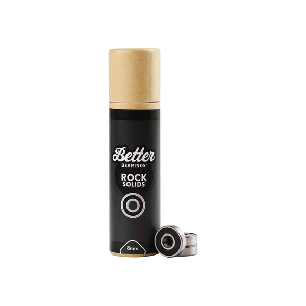 Better Bearings- ROCK SOLIDS ABEC 9 16PK Black 7/8mm