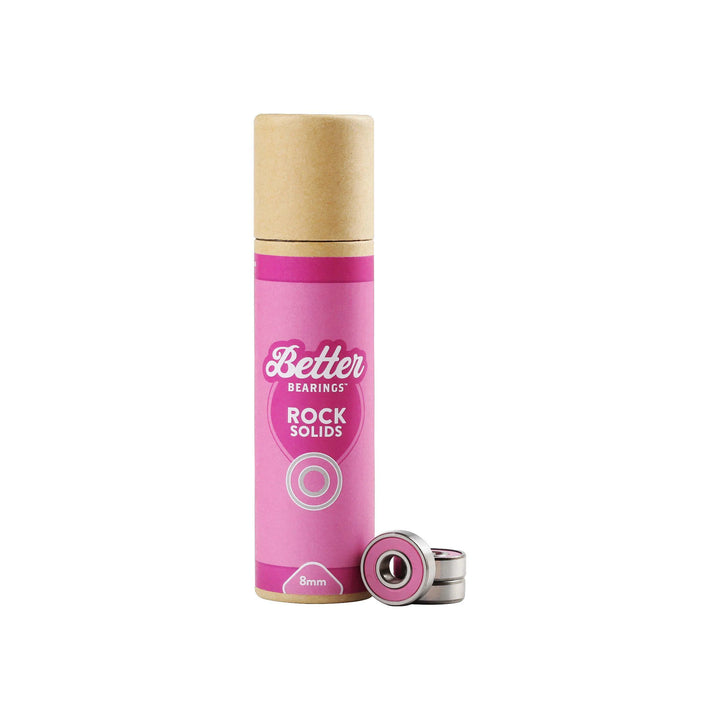 Better Bearings- ROCK SOLIDS ABEC 9 16PK Pink 7/8mm