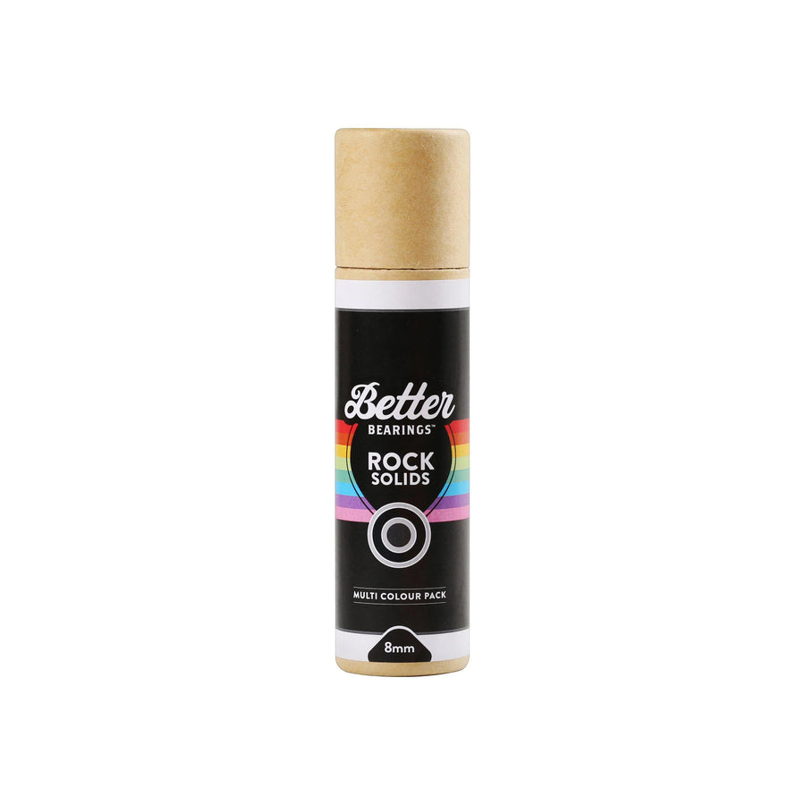 Better Bearings- ROCK SOLIDS ABEC 9 16PK Multicolour 7/8mm