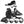 SFR Pulsar adjustable inline skates - Silver