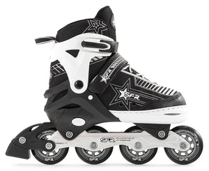 SFR Pulsar adjustable inline skates - Silver