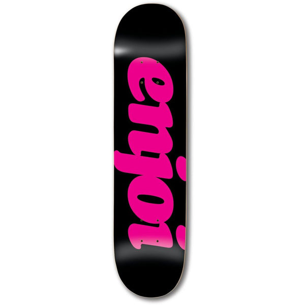 Enjoi Flocked HYB Deck Black (7.75”)